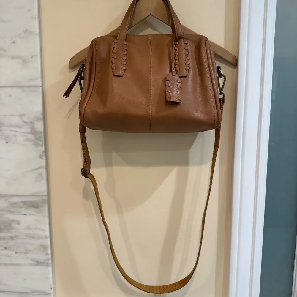 Lucky Brand Tan Leather Satchel